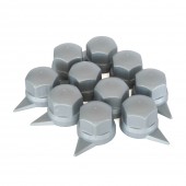SET 10 BUCATI CAPAC PLASTIC PENTRU PREZON ROATA CU INDICATOR 32 MM GRI 41 MM
