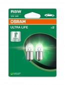 SET 2 BECURI 12V R5W ULTRA LIFE BLISTER OSRAM
