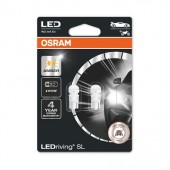 SET 2 BECURI AUXILIARE CU LED 12V (W5W) AMBER BLI OSRAM