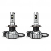 SET 2 BECURI NIGHT BREAKER LED SMART H7 +330% BLISTER OMOLOGARE RAR