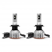 SET 2 BECURI NIGHT BREAKER LED START H7 +230% BLISTER OMOLOGARE RAR