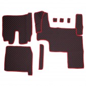 SET COVORASE PIELE ECOLOGICA TRUCK UMBRELLA PENTRU MAN TGX EURO 5. NEGRU