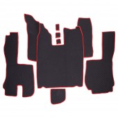 SET COVORASE PIELE ECOLOGICA TRUCK UMBRELLA PENTRU SCANIA SERIA R 2005-2013 MANUAL. NEGRU