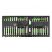 SET DE 42 IMBUSURI HEXAGONALE. 12 VARFURI ?I TORX-URI