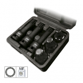 SET DE 6 TUBULARE XZN DE 1/2` DE IMPACT JBM
