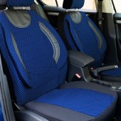  SET HUSE SCAUN CITY ALBASTRU NEGRU