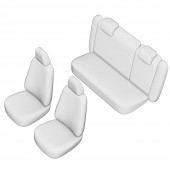 SET HUSE SCAUN UMBRELLA PENTRU SKODA OCTAVIA II FACELIFT 2010-2012 (BANCHETA FRACTIONATA) (FARA COTIERA SPATE)