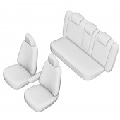 SET HUSE SCAUN UMBRELLA PENTRU SKODA SUPERB 2009-2015 (BANCHETA FRACTIONATA) CU TETIERE SPATE IN FORMA DE L