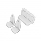 SET HUSE SCAUN UMBRELLA PENTRU VW CC 2008-2017 (BANCHETA FRACTIONATA) CU TETIERE SPATE IN FORMA DE L