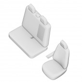 SET HUSE SCAUN UMBRELLA PENTRU VW CRAFTER (2+1) 2006-2015