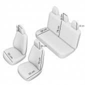 SET HUSE SCAUN VISION GRI