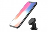 SUPORT TELEFON MAGNETIC AUTO CU FIXARE PE BORD SI ROTATIE 360