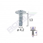 SURUB AUTOFORANT DIN ZINC 4.2X13 SET 100 BUC
