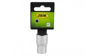 TUBULARA CROMATA BIHEXAGONALA SCURTA - XZN 1/2` 14 MM JBM